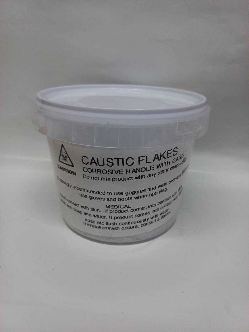 Caustic Flakes