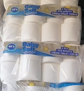 48s 2ply 350 Sheet Virgin Toiletpaper